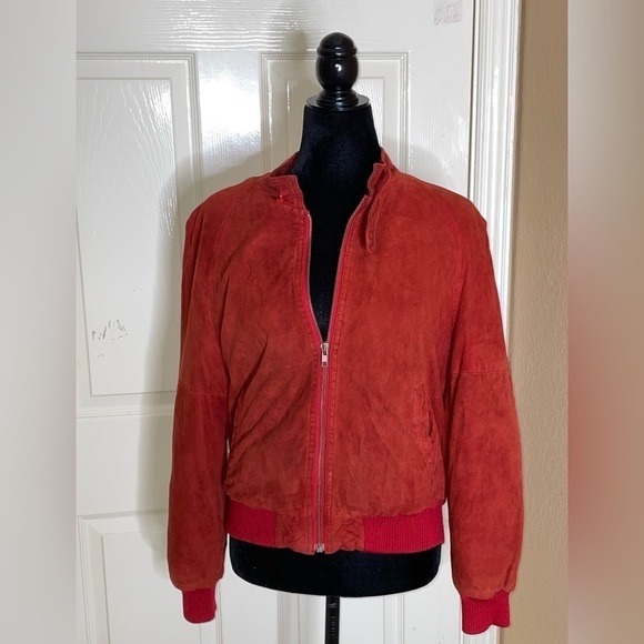 Abercrombie & Fitch Jackets & Blazers - VINTAGE ABERCROMBIE & FITCH SUEDE LEATHER LINED SOUTHWEST WOOL JACKET MEDIUM‌‌‌‌
